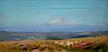 Julien Thibaudeau : Vue aux environs de Crozon (huile sur toile, 1904).