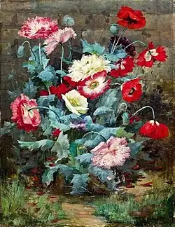 Juliette Wytsman, Les Pavots.