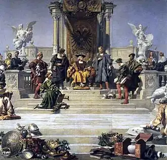 Patronnage des Arts à la Maison de Habsbourg.