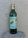 Bouteille de jurançon sec.