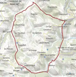 Carte topographique