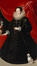 Éléonore de Gonzague par Giusto Sustermans.