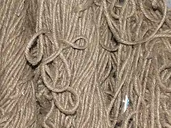 Cordage de jute.