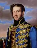György Károlyi (1802-1877), főispán, comte.