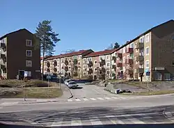 Korsningen Vikstensvägen / Kärrtorpsvägen