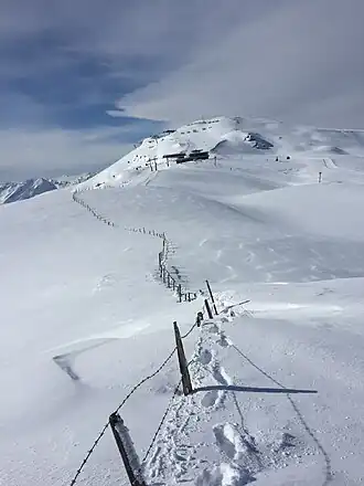 Vue du sommet.