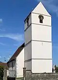 Église Saint-Léger,côté ouest.
