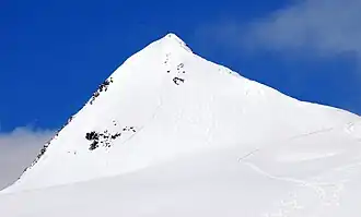 Vue depuis l'est.