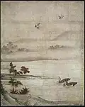Fleurs et oiseaux des quatre saisons.