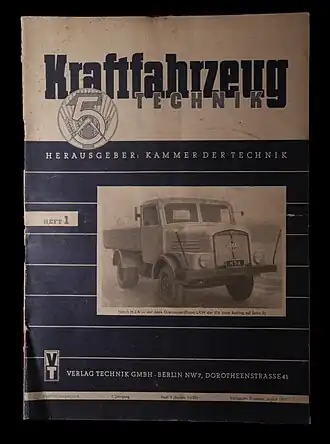 Image illustrative de l’article Kraftfahrzeugtechnik