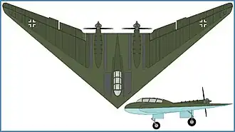 Vue de l'avion.