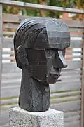Statue de Nils Ferlin à Hällefors