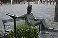 Statue de Nils Ferlin à Filipstad