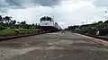 Un train en gare de Glenmore