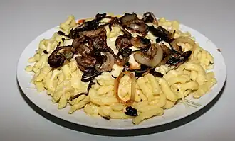 Champignon oignon.