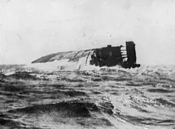 Le Kaiser Wilhelm Der Grosse après la bataille