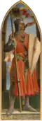 Rudolf I (galerie des souverains dans la salle impériale de la Haus zum Römer à l'hôtel de ville de Francfort et appartient au fonds du Musée historique de Francfort-sur-le-Main).