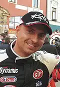 Le triple champion d'Europe consécutif Kajetan Kajetanowicz (2015, 2016 et 2017).