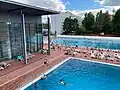 La piscine de plein air.