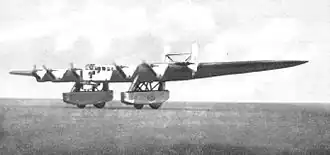 Vue de l'avion.