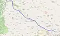 Le tracé planifié en 2011