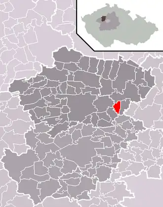 Localisation de Kamenný Most