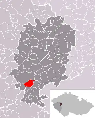 Localisation de Kamenný Újezd