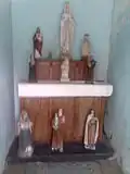 Le mauvais état dans la chapelle à la fin de Dorent