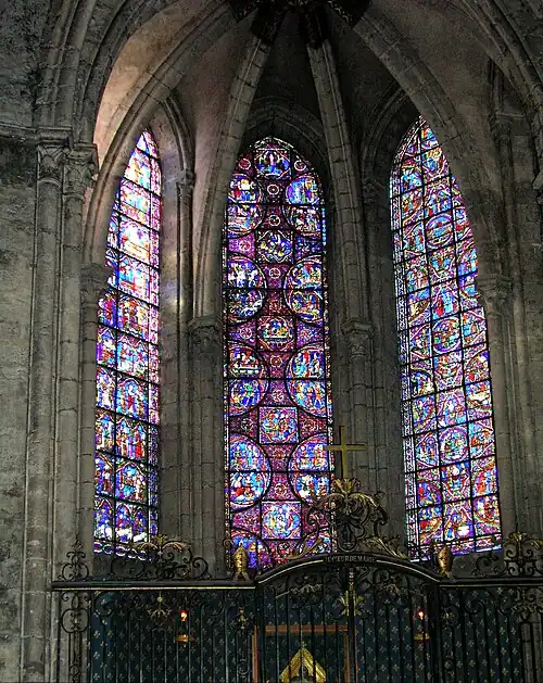 Chapelle des Martyrs(Baies 15, 13, 11).