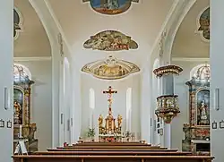 L'intérieur.