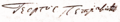 Signature de Đorđe PetrovićЂорђе Петровић