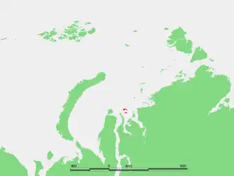 Localisation de l'île