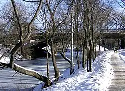 En hiver.