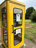 Cabine de livre Karlsbrunn.