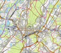 Carte topographique