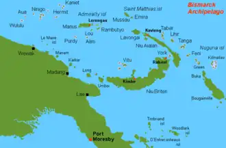 Carte de l'archipel