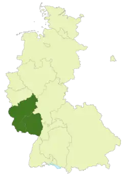 La Regionalliga "Sud-Ouest" de 1963 à 1974