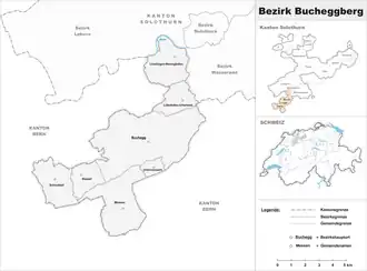 Localisation de District de Bucheggberg