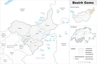 Localisation de District de Conches