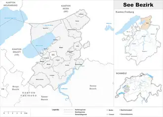Localisation de District du Lac