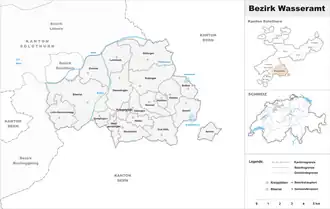 Localisation de District de Wasseramt