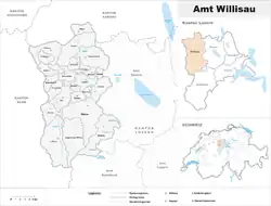Description de l'image Karte Bezirk Willisau 2007.png.
