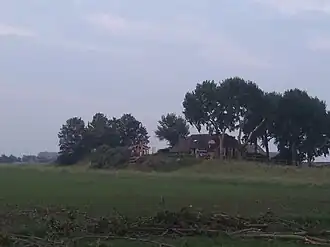 Site actuel de la chartreuse de Campen.