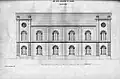 Façade latérale de la synagogue