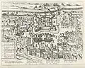 Le siège de Vredenburg en 1577 par Frans Hogenberg (1540-1590).