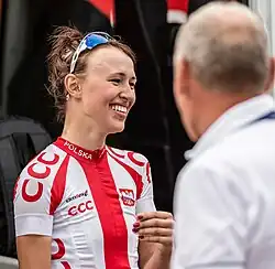 Photo de Katarzyna Niewiadoma