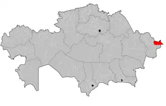 Localisation de District de Katonkaragaï