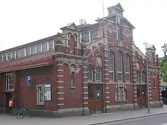 Halle du marché.