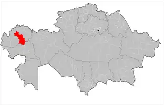 Localisation de District d'Akjaik