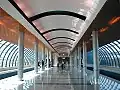 À l'intérieur de la station Ametievo